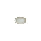 Bonna China Sands 6" x 3.5" x h:0.75" Oval Decorated Porcelain Platter (Set of 2)